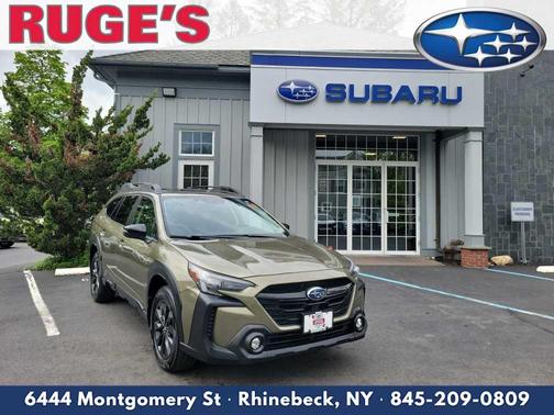 Autumn Green Metallic 2023 Subaru Outback Onyx Edition XT