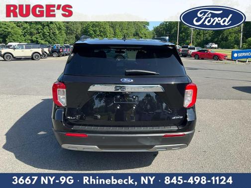 Agate Black 2023 Ford Explorer XLT