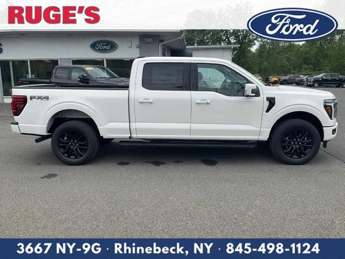 Star White 2026 Ford F-150 Lariat