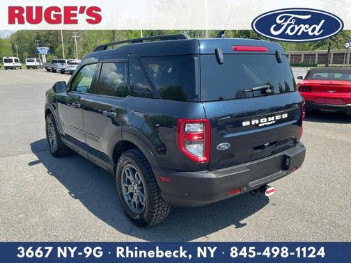 Alto Blue Metallic Tinted Clearcoat 2022 Ford Bronco Sport Big Bend
