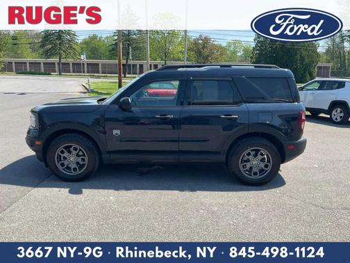 Alto Blue Metallic Tinted Clearcoat 2022 Ford Bronco Sport Big Bend
