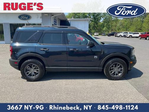Alto Blue Metallic Tinted Clearcoat 2022 Ford Bronco Sport Big Bend