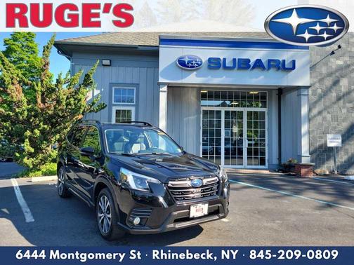 Crystal Black Silica 2022 Subaru Forester Limited