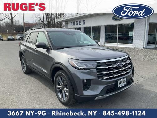 Carbonized Gray Metallic 2026 Ford Explorer Active