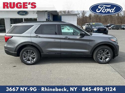 Carbonized Gray Metallic 2026 Ford Explorer Active