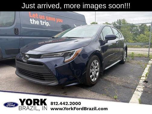 Blue 2025 Toyota Corolla LE