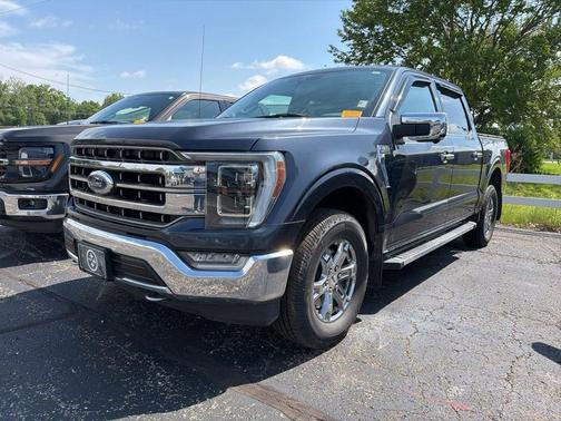 Gray 2021 Ford F-150 Lariat
