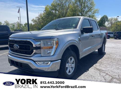 Silver 2022 Ford F-150 XLT