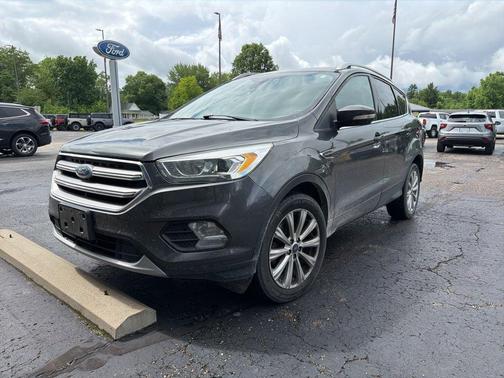 Gray 2017 Ford Escape Titanium