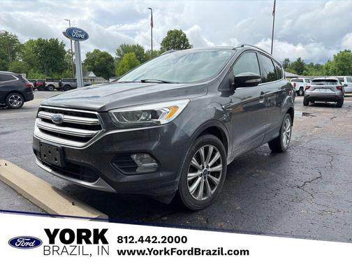 Gray 2017 Ford Escape Titanium