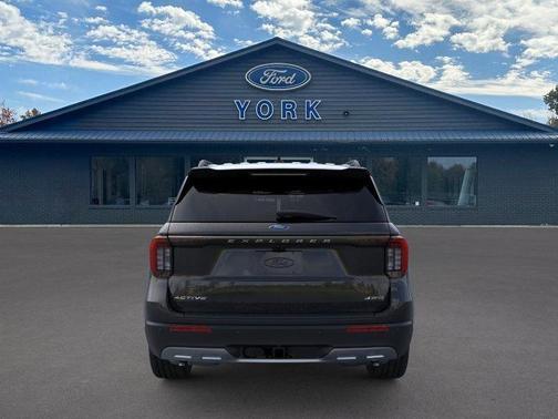 Black 2026 Ford Explorer Active