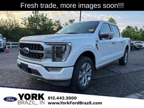 White 2023 Ford F-150 Platinum
