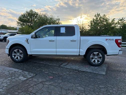 White 2023 Ford F-150 Platinum