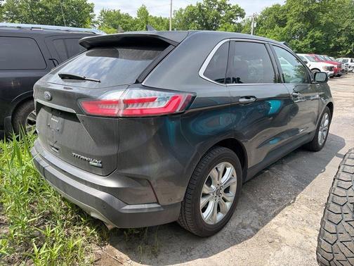 Gray 2020 Ford Edge Titanium