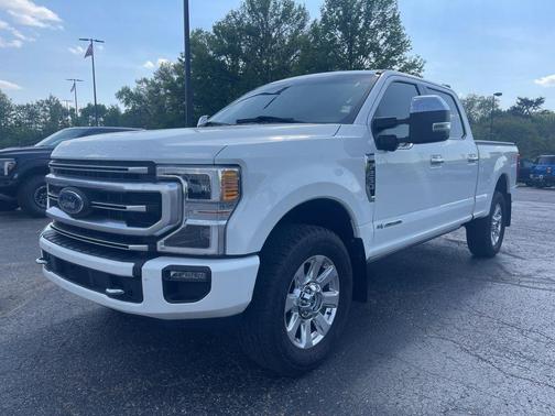 White 2020 Ford F-250 Platinum