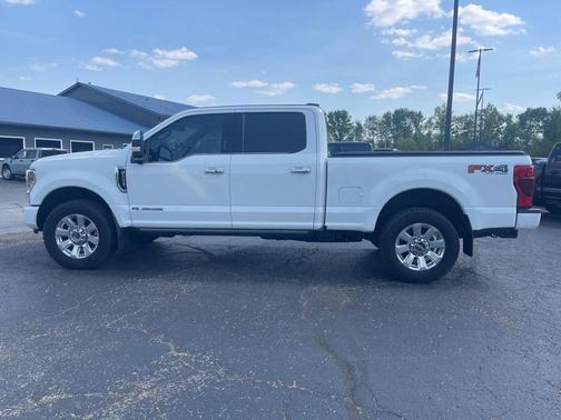 White 2020 Ford F-250 Platinum