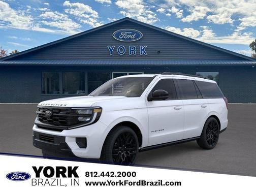 White 2026 Ford Expedition Platinum