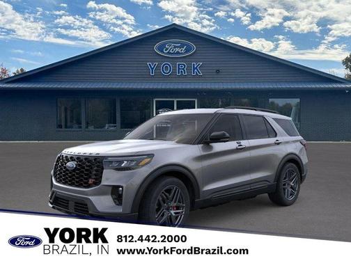 Gray 2026 Ford Explorer ST