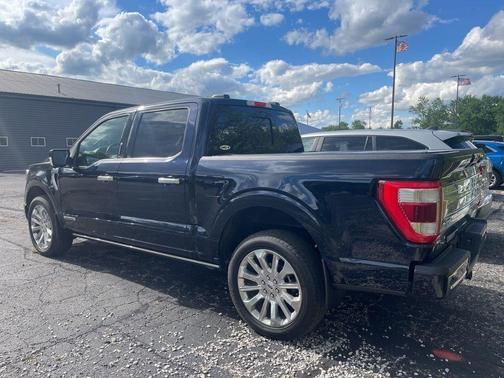 Blue 2023 Ford F-150 Limited