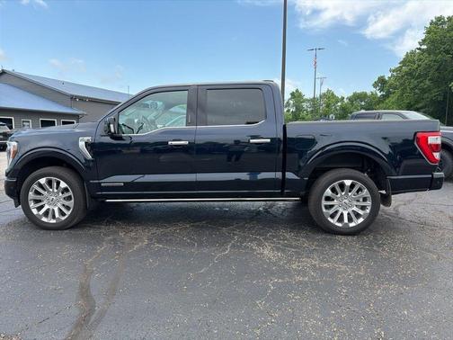 Blue 2023 Ford F-150 Limited