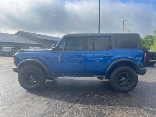 Blue 2021 Ford Bronco First Edition