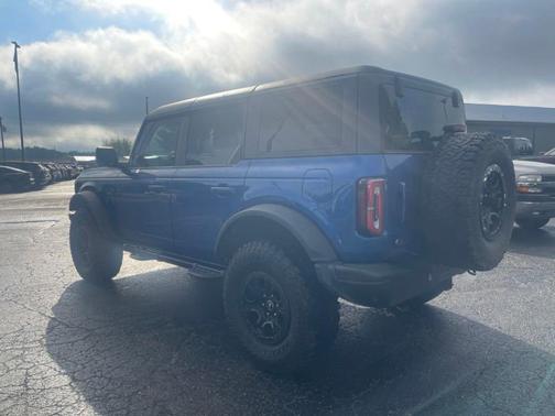Blue 2021 Ford Bronco First Edition
