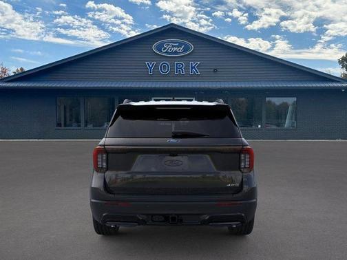 Black 2026 Ford Explorer ST-Line