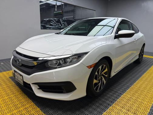 Taffeta White 2017 Honda Civic LX-P