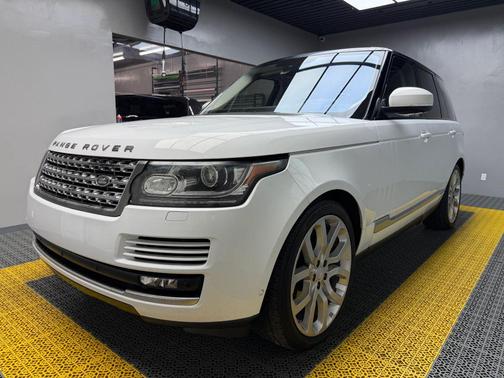 White 2016 Land Rover Range Rover 5.0L Supercharged