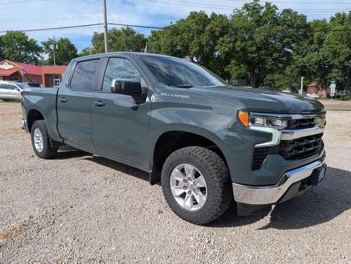 Cypress Gray 2025 Chevrolet Silverado 1500 LT