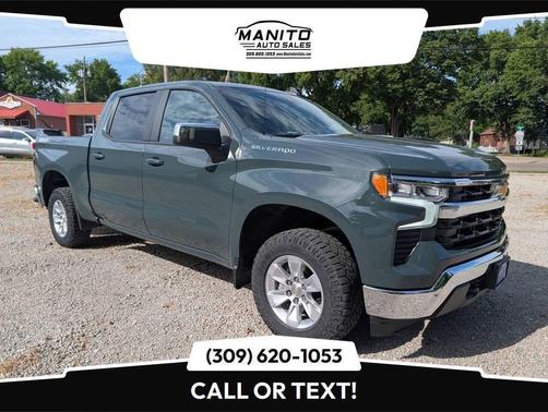 Cypress Gray 2025 Chevrolet Silverado 1500 LT