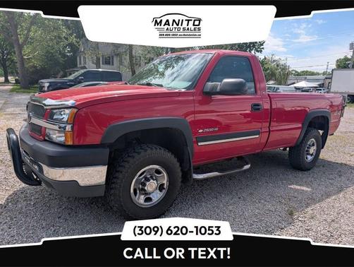 Victory Red 2004 Chevrolet Silverado 2500 LS H/D