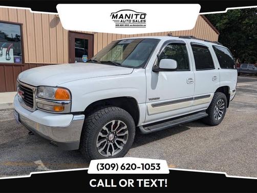 Summit White 2001 GMC Yukon SLE