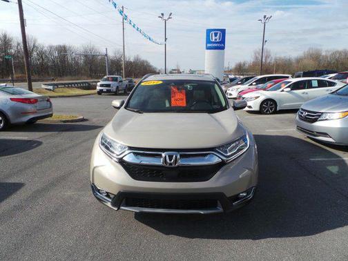 Sandstorm Metallic 2017 Honda CR-V Touring