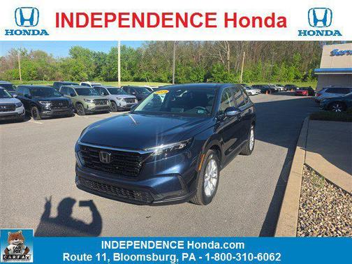 Canyon River Blue Metallic 2024 Honda CR-V EX-L AWD