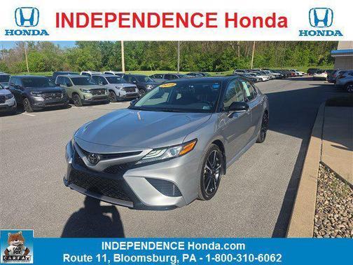 Silver 2019 Toyota Camry XSE