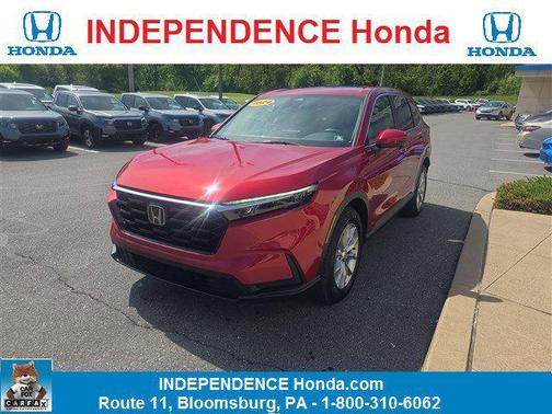 Radiant Red Metallic 2024 Honda CR-V EX AWD