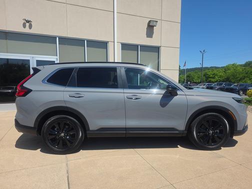 Urban Gray Pearl 2024 Honda CR-V Hybrid Sport Touring AWD