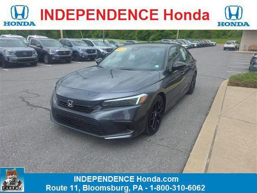 Meteorite Gray Metallic 2023 Honda Civic Sport