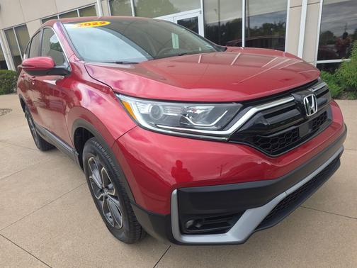 Radiant Red Metallic 2022 Honda CR-V AWD EX-L