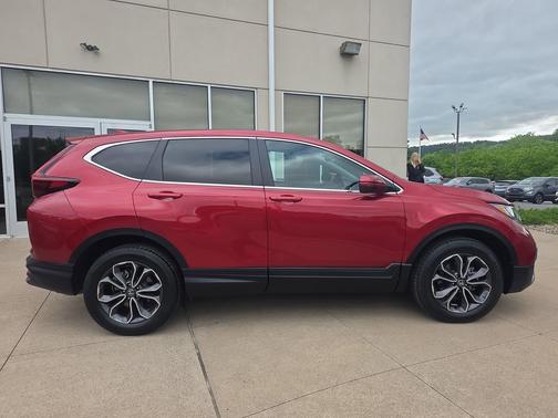 Radiant Red Metallic 2022 Honda CR-V AWD EX-L