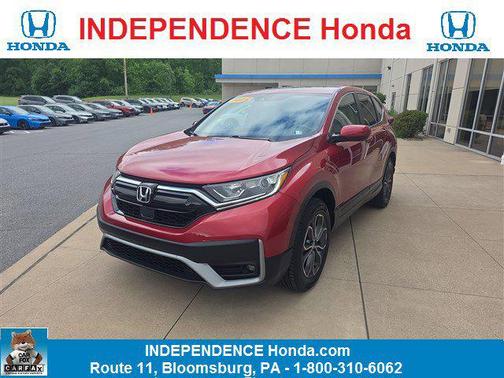Radiant Red Metallic 2022 Honda CR-V AWD EX-L