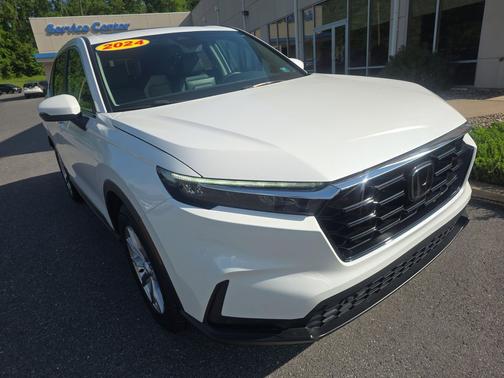 Platinum White Pearl 2024 Honda CR-V EX-L AWD