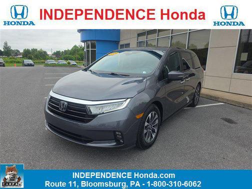 Gray 2024 Honda Odyssey EX-L