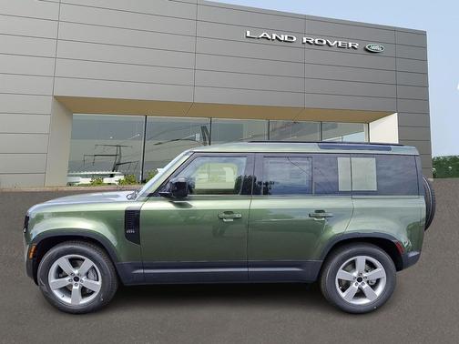 Woolstone Green Metallic 2026 Land Rover Defender P300 S