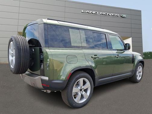 Woolstone Green Metallic 2026 Land Rover Defender P300 S