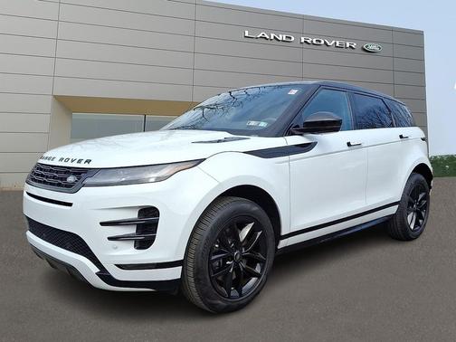 Santorini Black Metallic 2025 Land Rover Range Rover Evoque Dynamic SE
