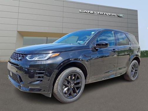 Santorini Black Metallic 2026 Land Rover Discovery Sport Landmark