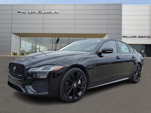 Santorini Black Metallic 2024 Jaguar XF R-Dynamic SE P250 AWD Automatic