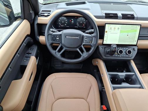 Santorini Black Metallic 2026 Land Rover Defender P400 X-Dynamic SE